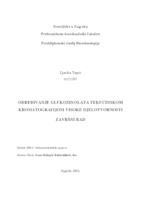 Određivanje glukozinolata tekućinskom kromatografijom visoke djelotvornosti 