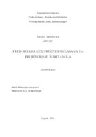 Predobrada kukuruznih oklasaka za proizvodnju bioetanola