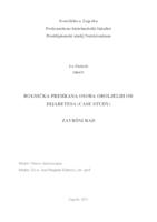 Bolnička prehrana osoba oboljelih od dijabetesa (case study)