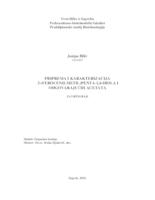 Priprema i karakterizacija 3-(ferocenilmetil)penta-2,4-diola i odgovarajućih acetata