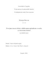 Procjena unosa folata validiranim upitnikom u osoba sa šećernom bolesti