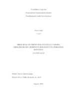 Procjena nutritivnog statusa osoba oboljelih od Crohnove bolesti i Ulceroznog kolitisa