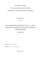 Peptidomimetički inhibitori SARS-CoV-2 3CLpro, proteaze odgovorne  za replikaciju i infekciju koronavirusom