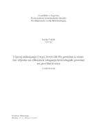 Utjecaj uklanjanja Cwp2, Scw4 i/ili Pir proteina iz stanične stijenke na efikasnost izlaganja heterolognih proteina na površini kvasca