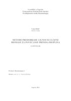 Metode predobrade lignocelulozne biomase za povećanje prinosa bioplina