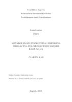 Metabolizam lipoproteina i prehrana obogaćena polinezasićenim masnim kiselinama