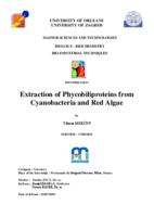 prikaz prve stranice dokumenta Extraction of Phycobiliproteins from Cyanobacteria and Red Algae